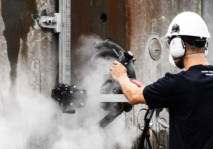 Wall Saw Cutting Image 3